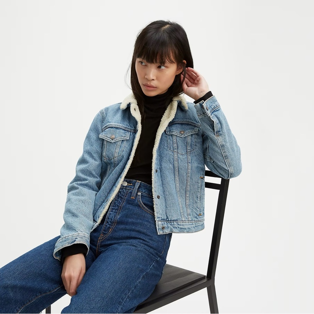Levi Original Sherpa Trucker Jacket